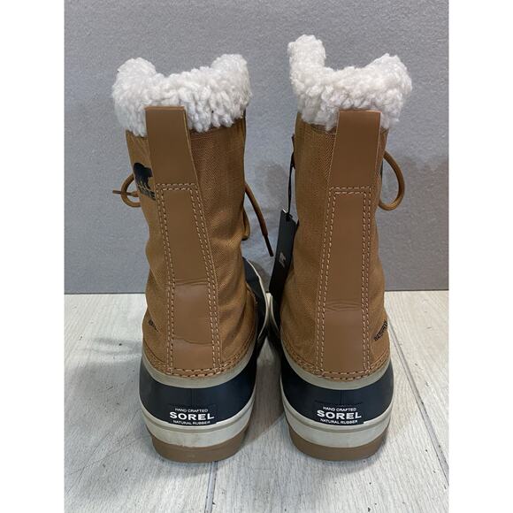 Sorel 1964 Pac Nylon Tobacco Black Waterproof Winter Snow Boots Men\'s Size 10.5 main image 5